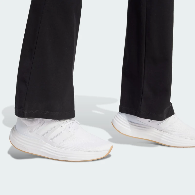 adidas Womens Essentials Small Logo Flared Leggings