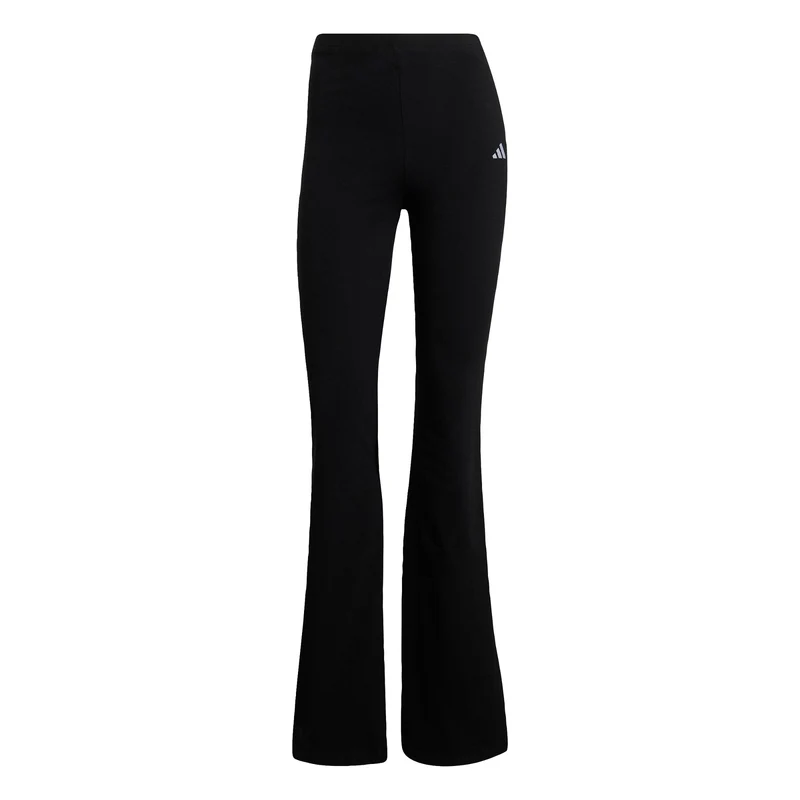 adidas Womens Essentials Small Logo Flared Leggings