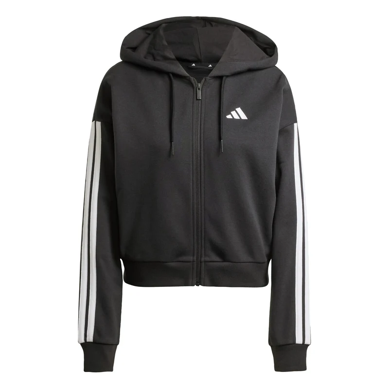 adidas Womens Essentials 3-Stripes French Terry Full