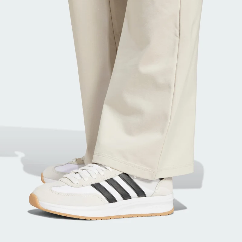 adidas Womens Essentials Small Logo Flared Leggings