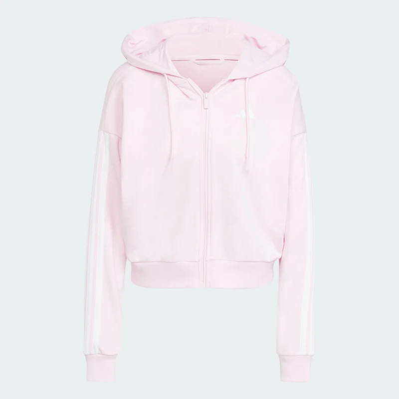 adidas Womens Essentials 3-Stripes French Terry Full