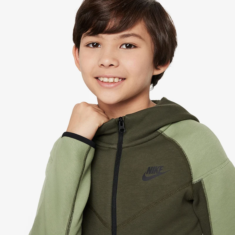 Sweat à Capuche Nike Sportswear Tech Fleece Entièrement Zippé pour Enfant plus âgé (8-15 ans)