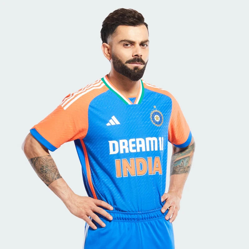 adidas Men India Cricket T20I Jersey