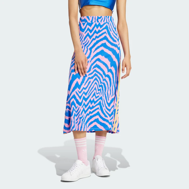 adidas Originals Women Jupe maxi 3 bandes adidas x FARM Rio