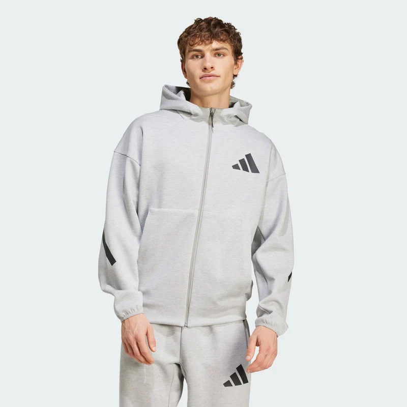 adidas Men Nouvelle veste de survêtement à capuche entièreme