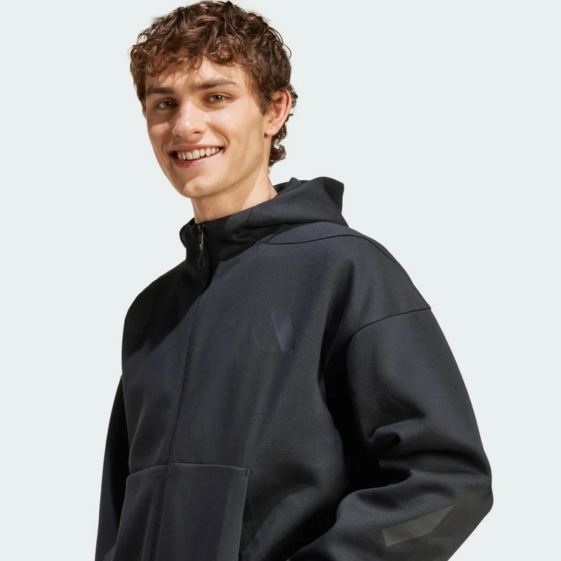 adidas Men Nouvelle veste de survêtement à capuche entièreme