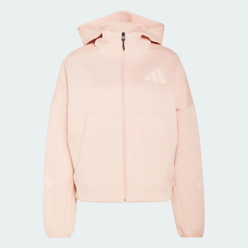 adidas Womens Z.N.E. Full-Zip Hoodie