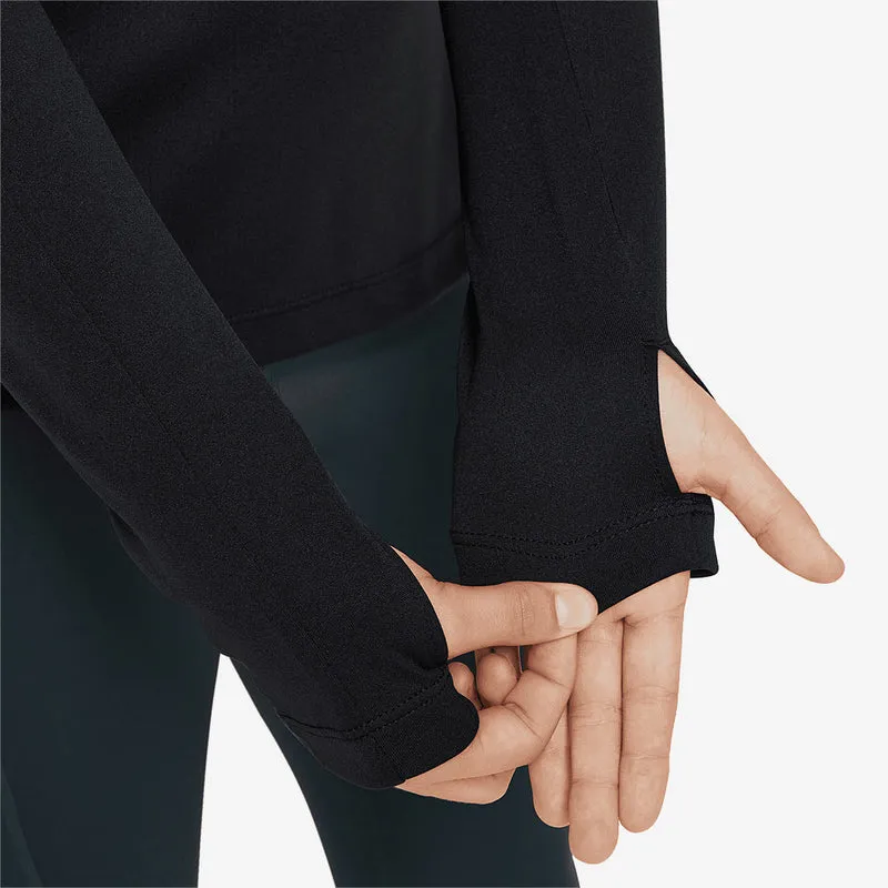 Haut Nike Sportswear Dri-FIT Manches Longues 1/2 Fermeture Éclair pour Fille plus âgée (8-15 ans)