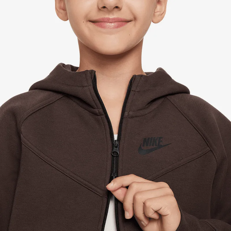 Sweat à Capuche Nike Sportswear Tech Fleece Full-Fermeture Éclair pour Fille plus âgé (8-15 ans)