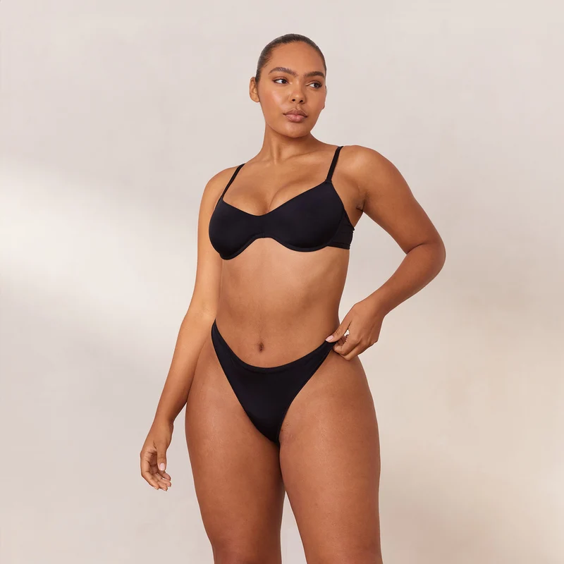 Barely There Plunge Soutien-Gorge - Noir