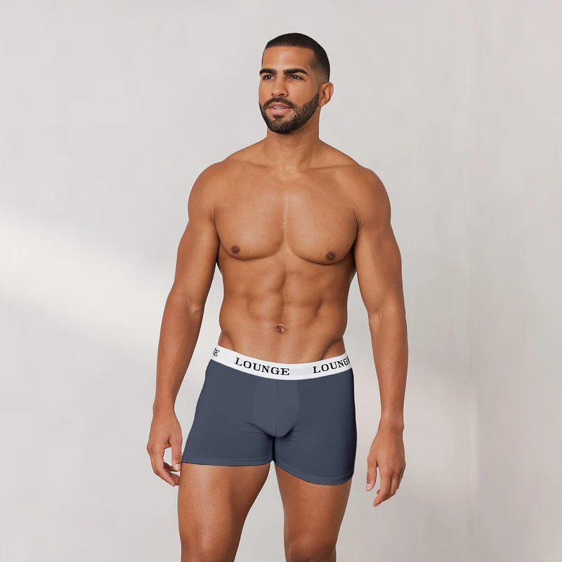 Boxers Everyday pour Homme (pack de 3) - Bleu Fumé