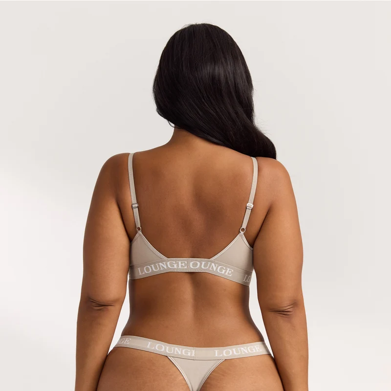 Bamboo Triangle Soutien-Gorge - Avoine