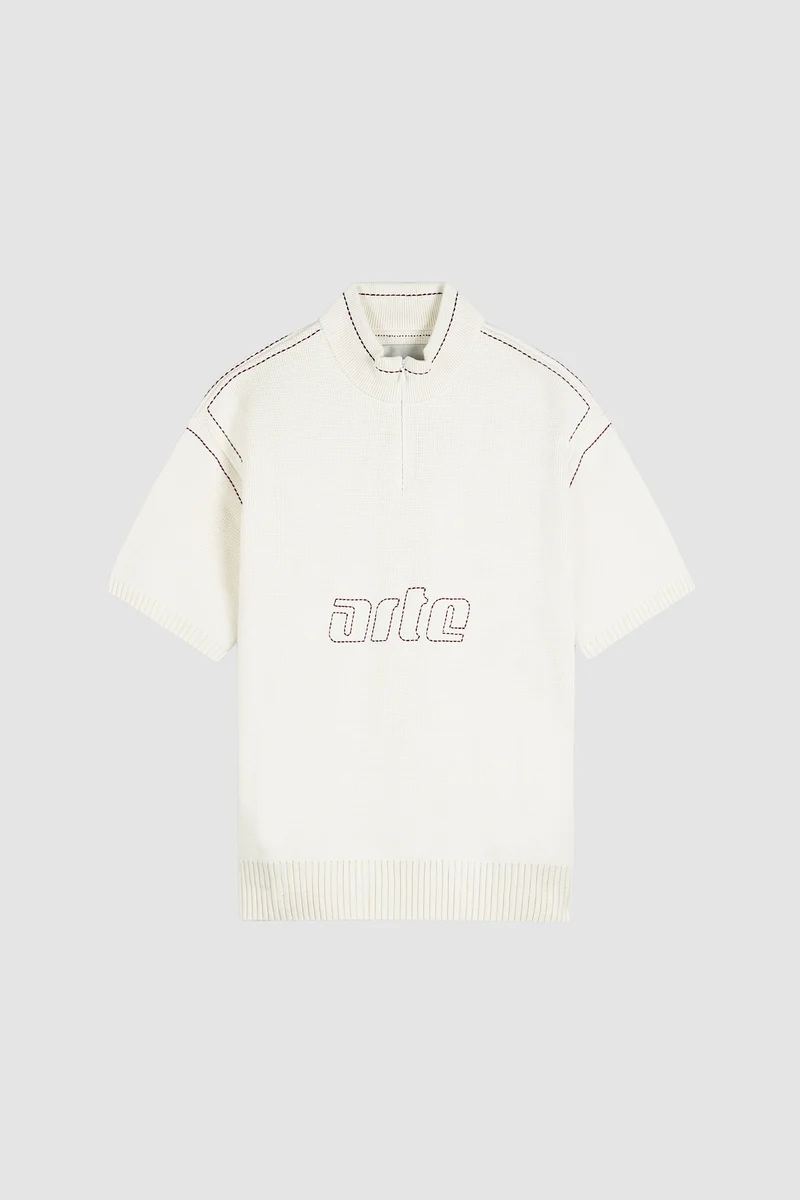 Kane Logo Knit - Crème