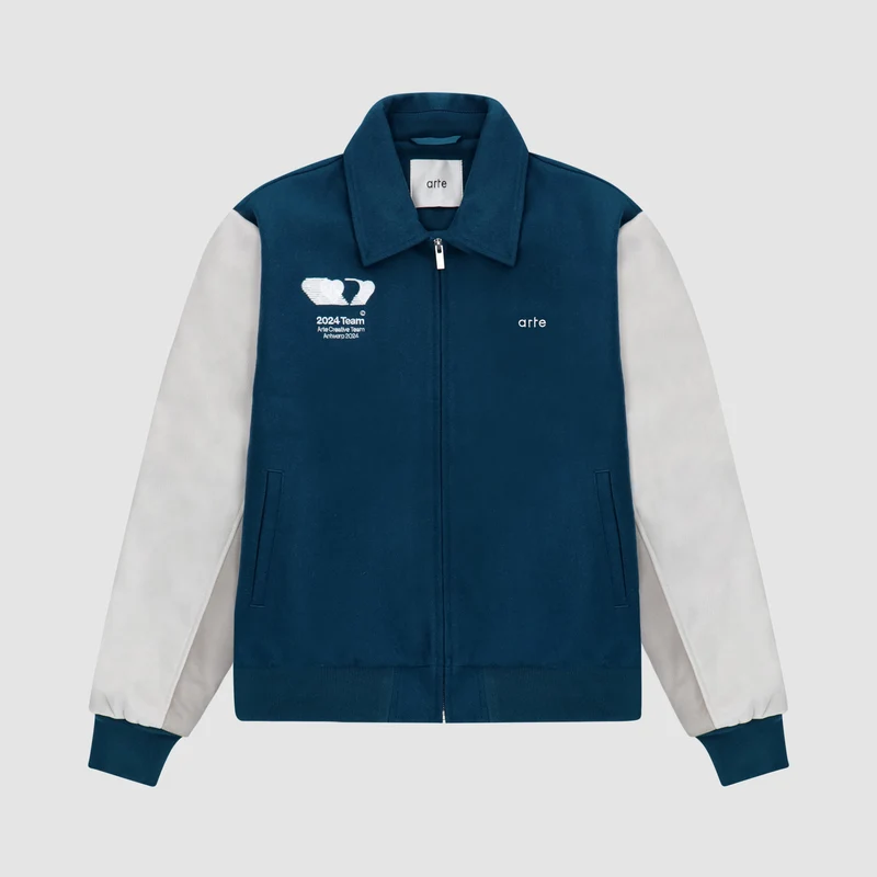 Veste Jonah Team - Sarcelle/Crème