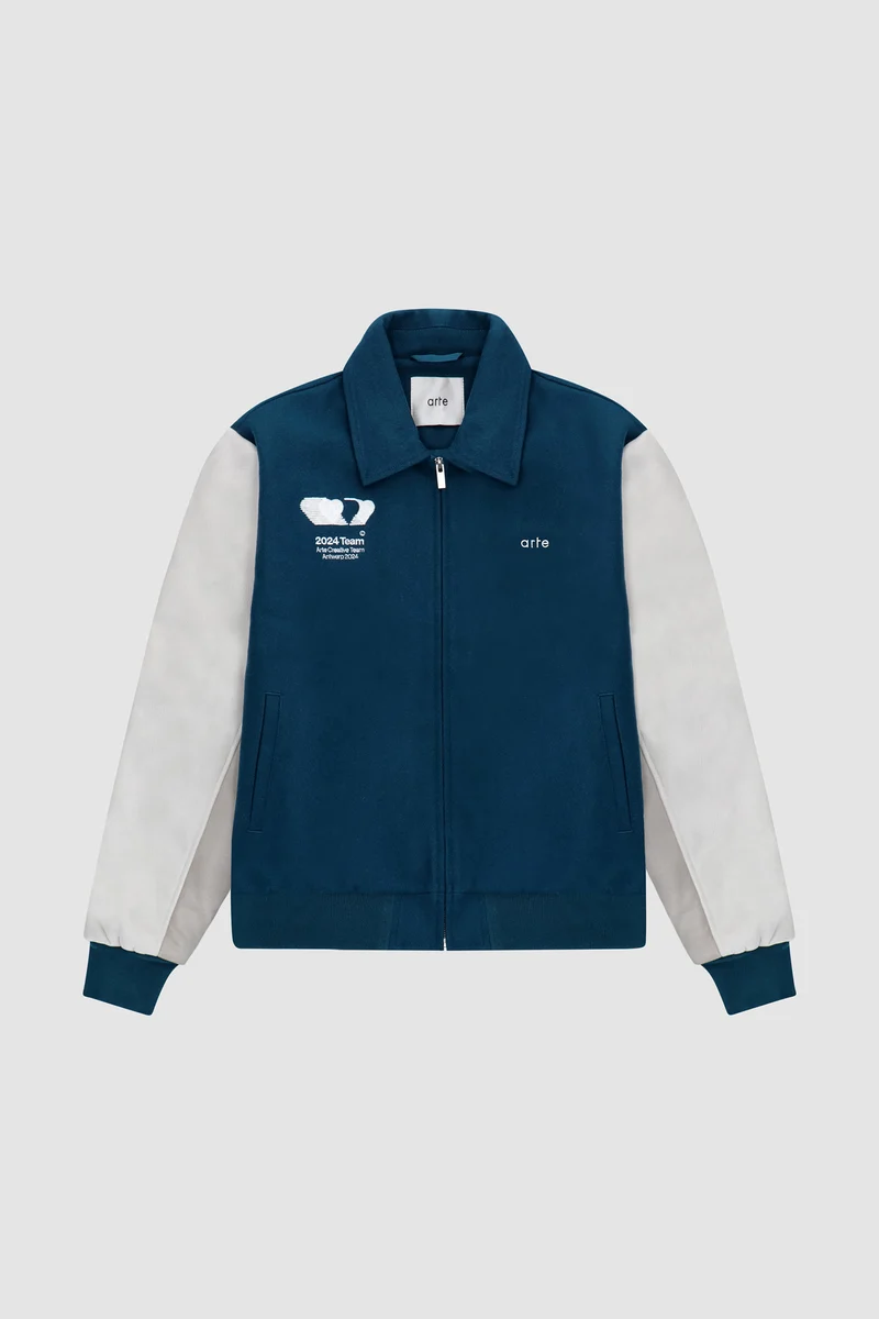 Veste Jonah Team - Sarcelle/Crème