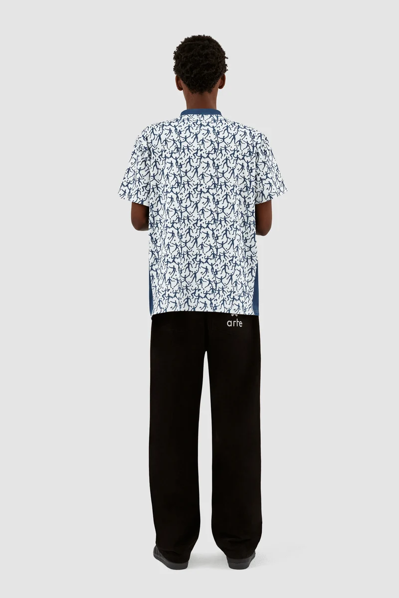 Chemise Silvester - Blanc/Marine