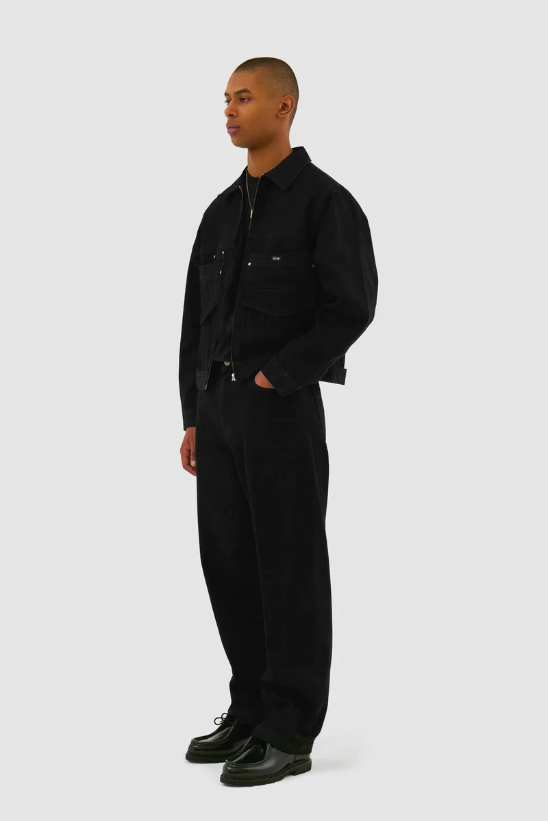 Veste en jean - Noir