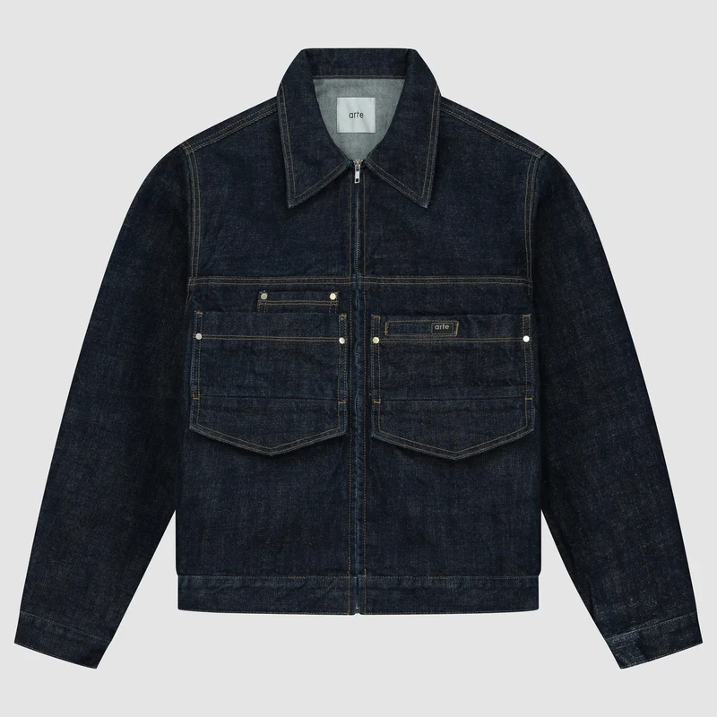 Veste en jean - Denim brut