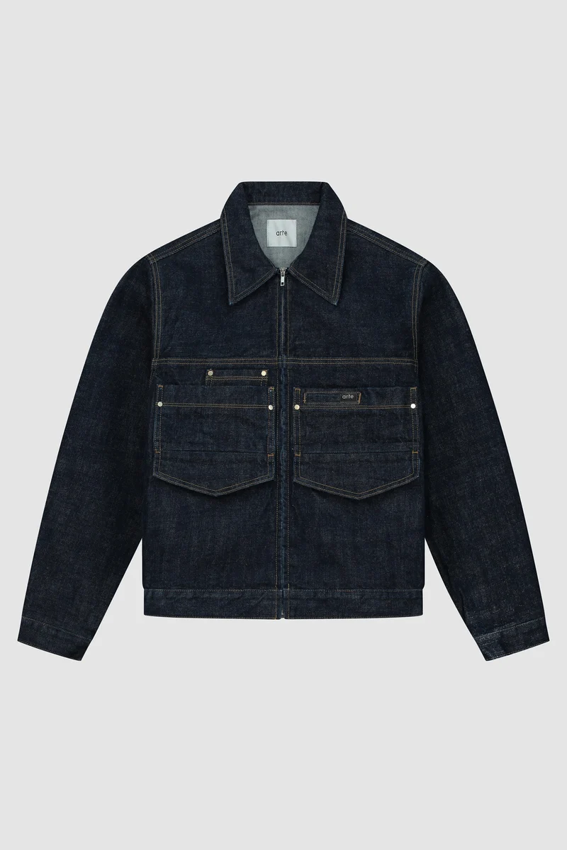 Veste en jean - Denim brut