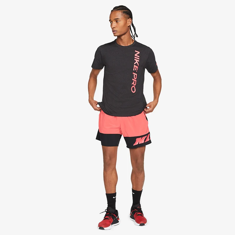 Haut à manches courtes Nike Pro pour Homme