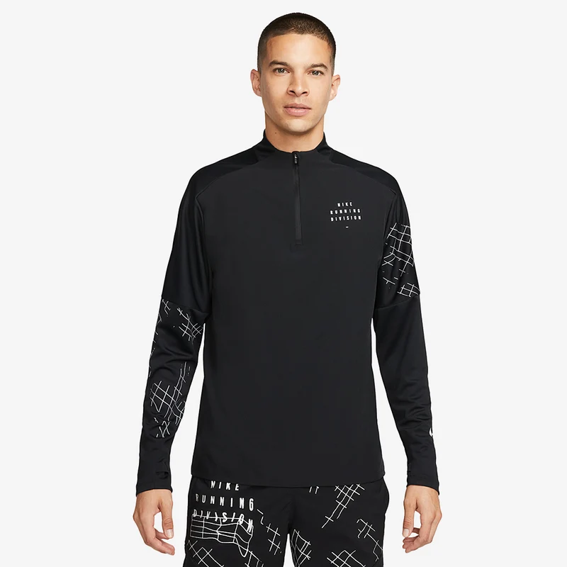 Haut 1/2 Fermeture Zippée Nike Dri-FIT Run Division Element