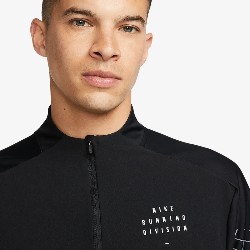Haut 1/2 Fermeture Zippée Nike Dri-FIT Run Division Element