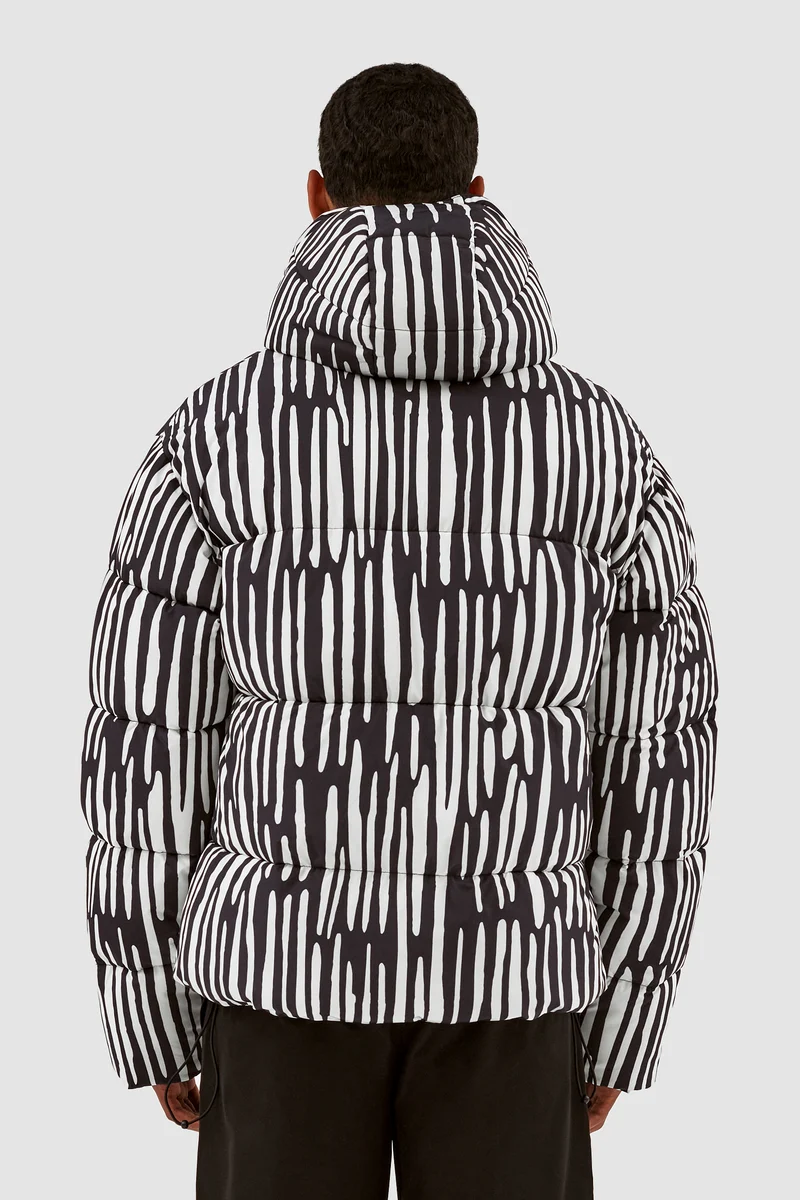 Veste polaire Joey Pereira - Noir/Blanc
