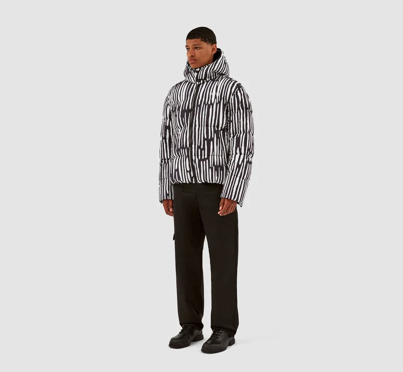Veste polaire Joey Pereira - Noir/Blanc