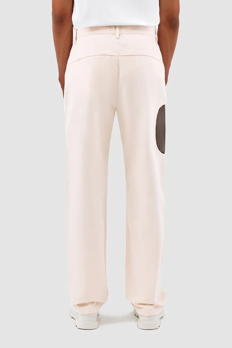 Pantalon Trabal de Jones - Crème/Gris