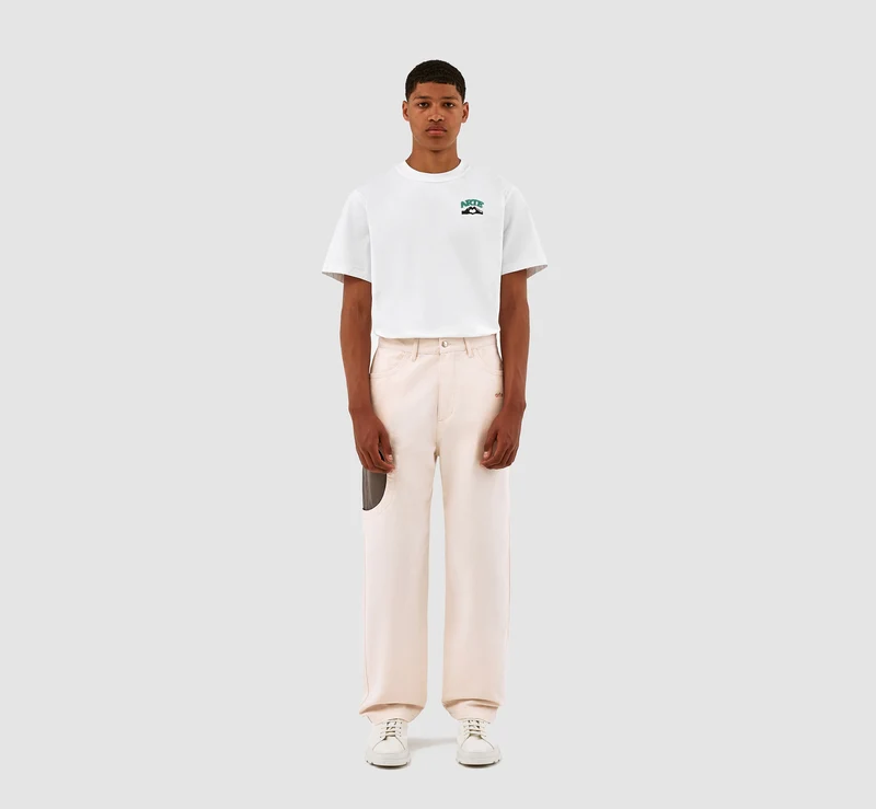 Pantalon Trabal de Jones - Crème/Gris