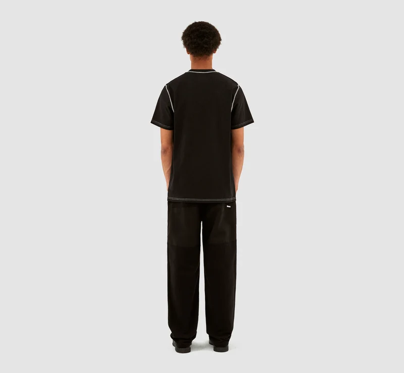 T-shirt contrasté Turner - Noir