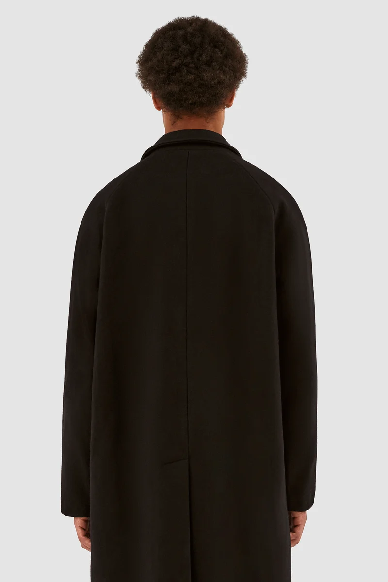 Manteau en laine Jesse - Noir