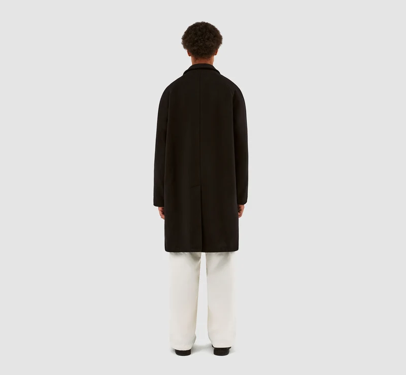 Manteau en laine Jesse - Noir