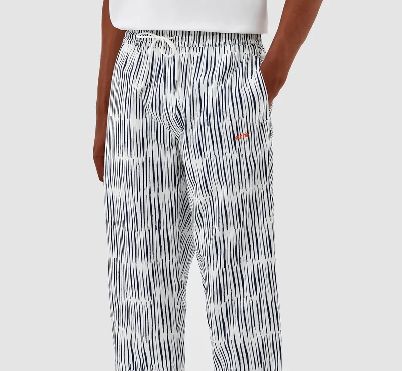 Pantalon Jordan Pereira - Crème/Marine