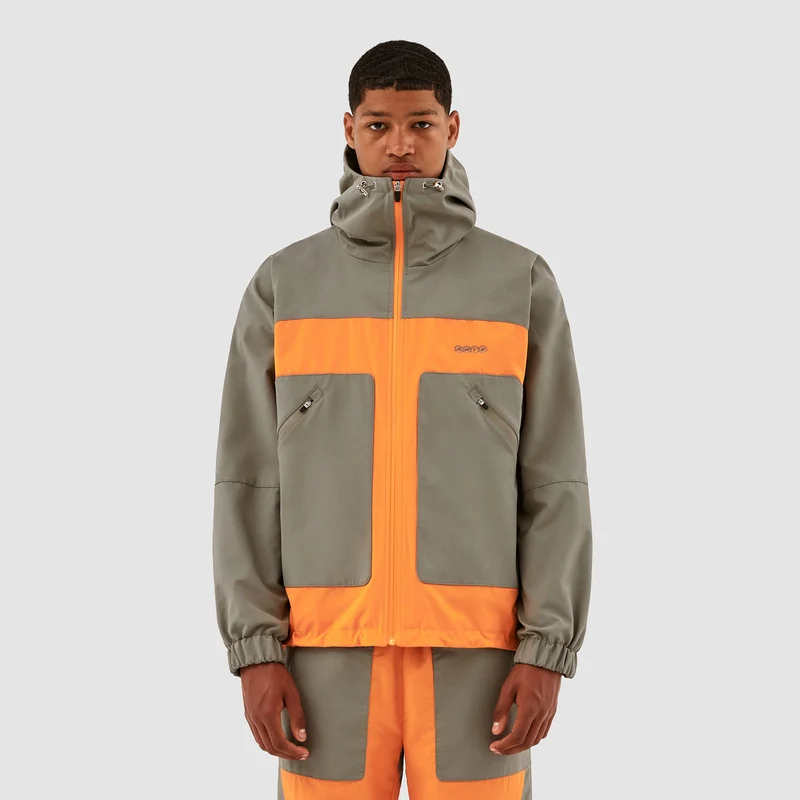 Veste Jeff - Orange/Gris