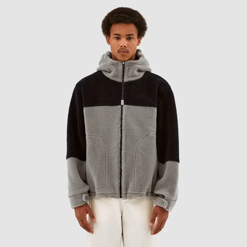 Veste Jake Colorblock - Gris/Marine