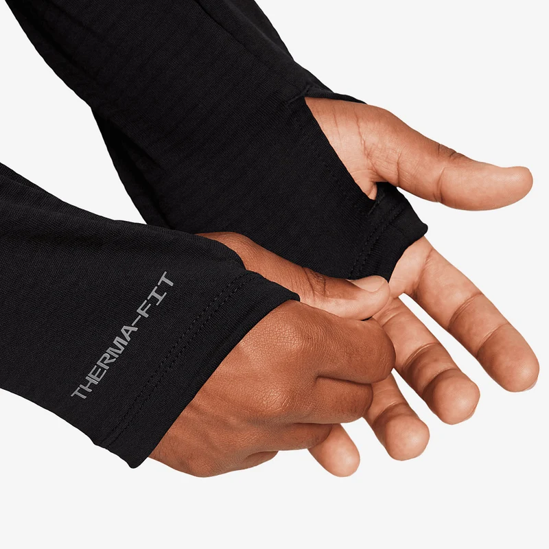 Nike Haut de running à demi-zip Therma