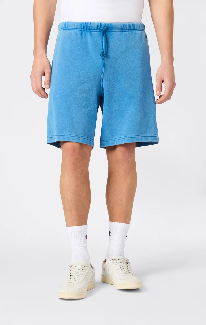 Men’s 9" Washed Effect Bermuda Shorts Icons