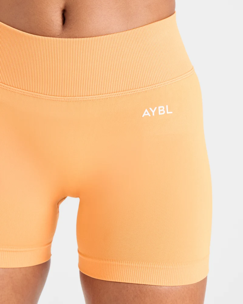 Adapt Seamless Shorts | 4.5" - Bright Orange