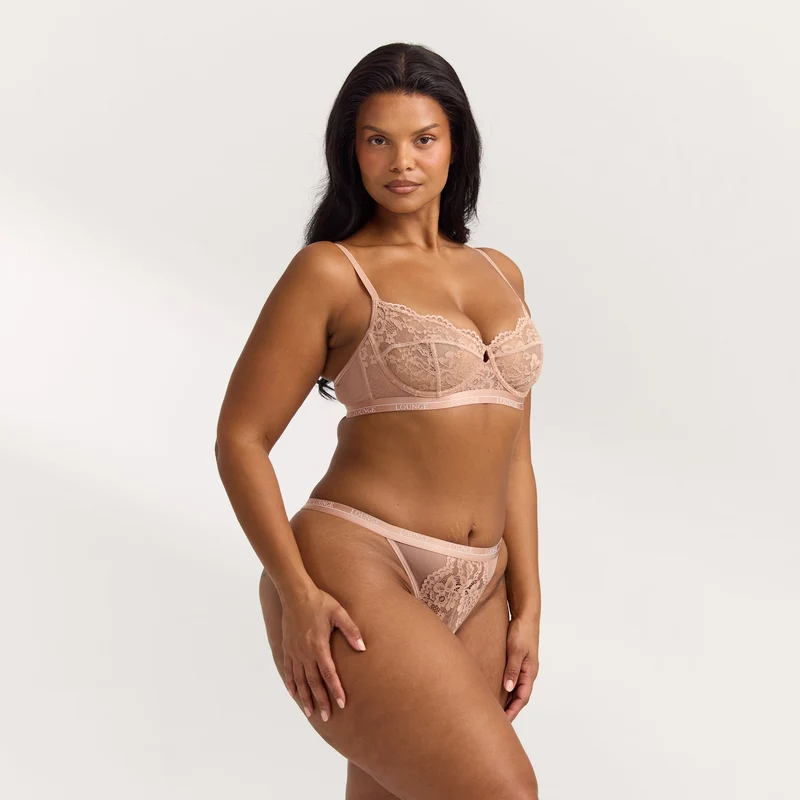 Blossom Balcony Soutien-Gorge - Rose Poudré
