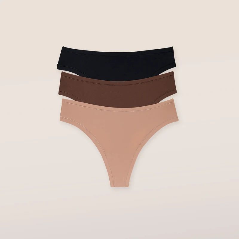 Nude String (Pack de 3) - Multiple