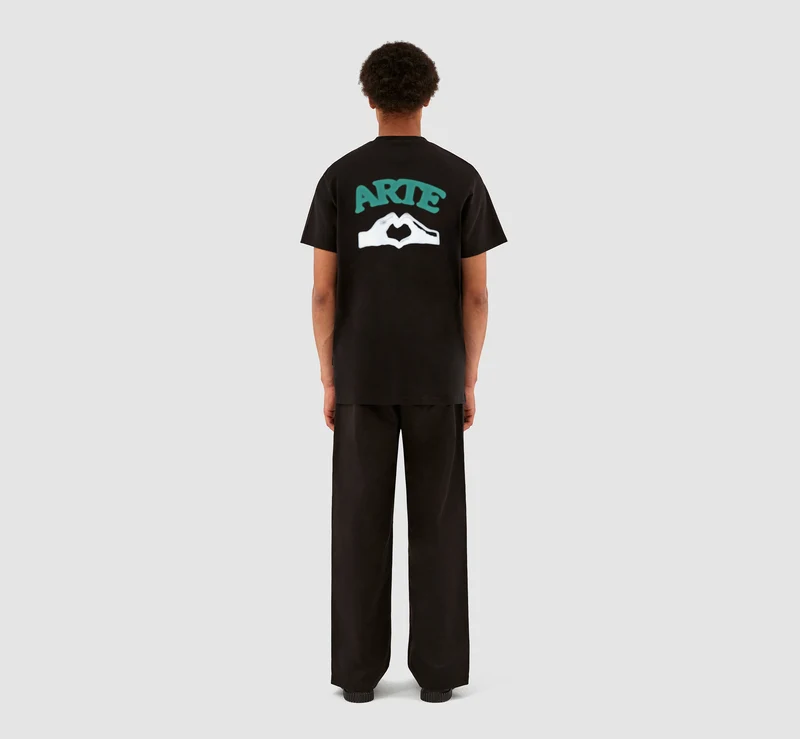 T-shirt Turner Back Diels - Noir