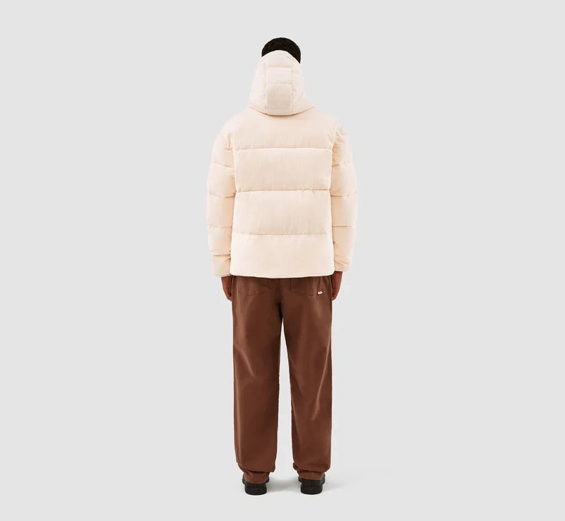 Veste ample en velours côtelé Joey - Crème