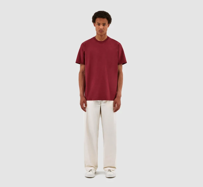 T-shirt Turner Back Block Trevo - Bordeaux