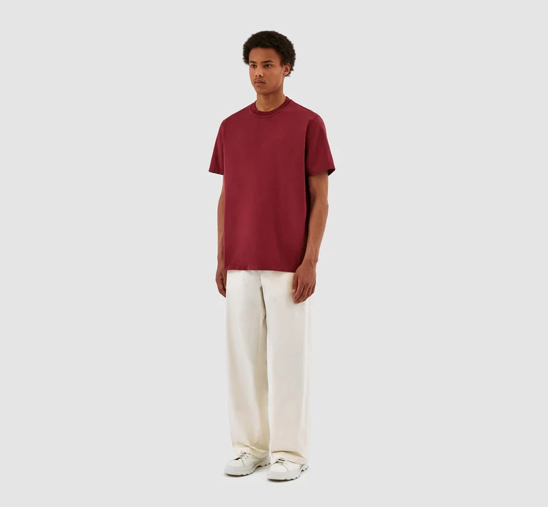 T-shirt Turner Back Block Trevo - Bordeaux