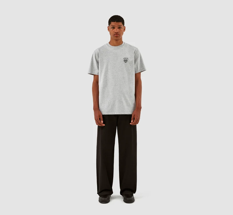 Arte Scribble Heart Logo T-shirt - Gris