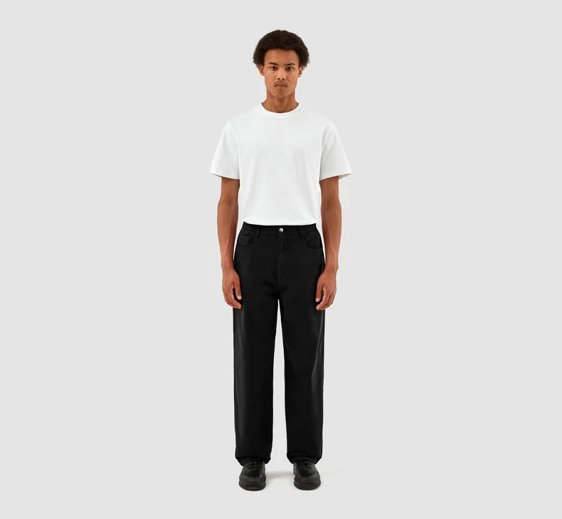 Pantalon à poches en forme de cœur Porter - Noir - NO ARCHIVE SALE