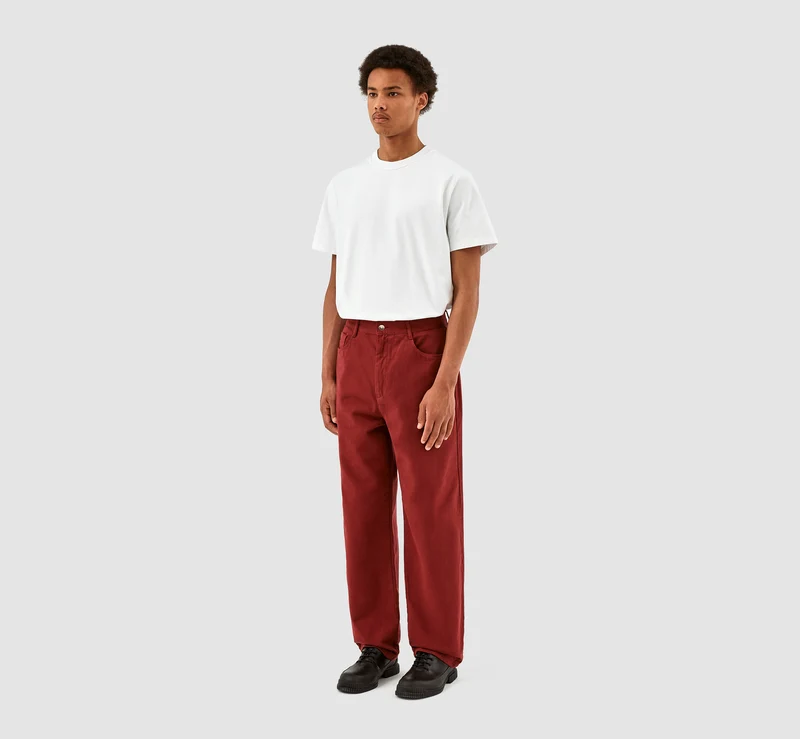 Pantalon à poches Porter Heart - Bordeaux