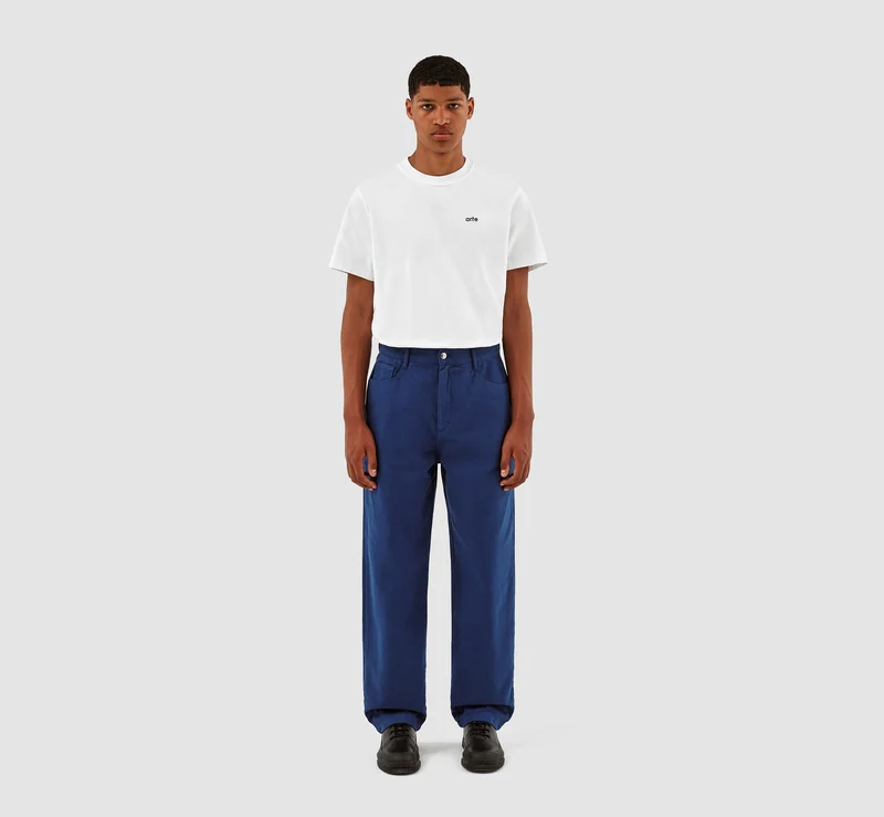 Pantalon à poches en forme de cœur Porter - Marine