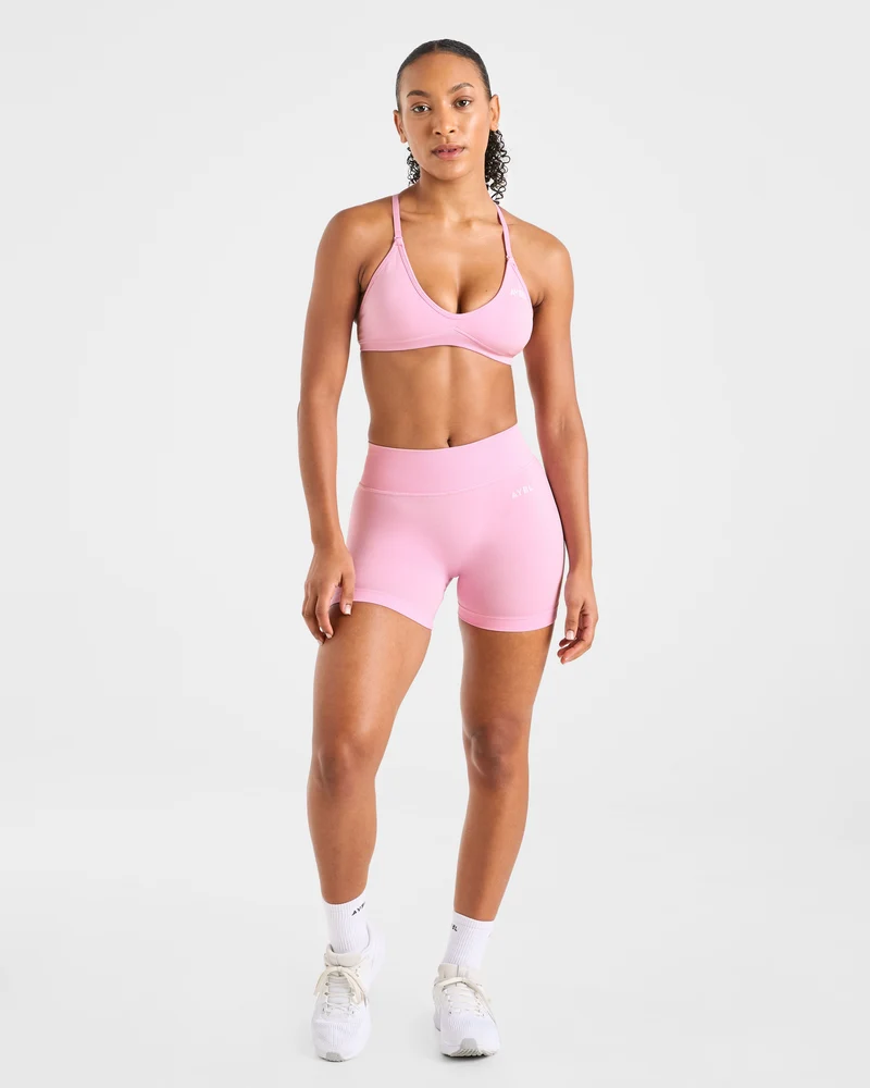 Adapt Seamless Shorts | 4.5" - Spring Rose